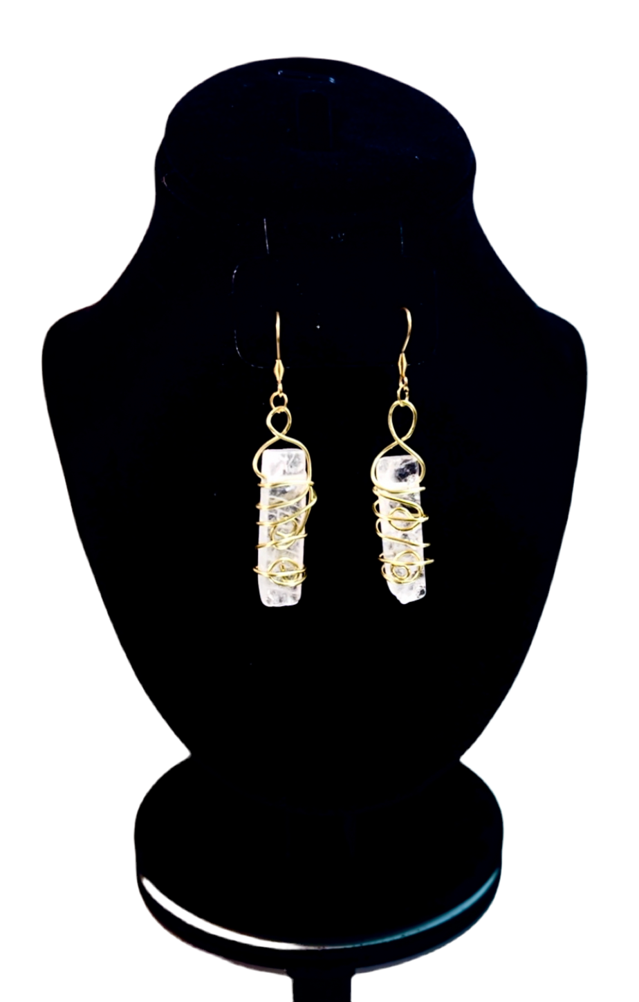 'Rescue' Angelic 24K Spiral Earrings